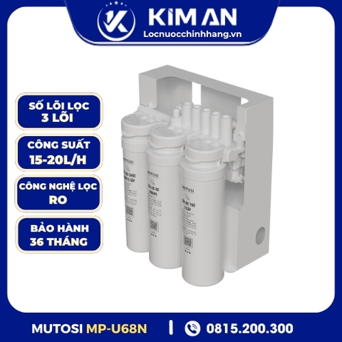 Máy lọc nước để gầm 6 cấp Mutosi MP-U68N