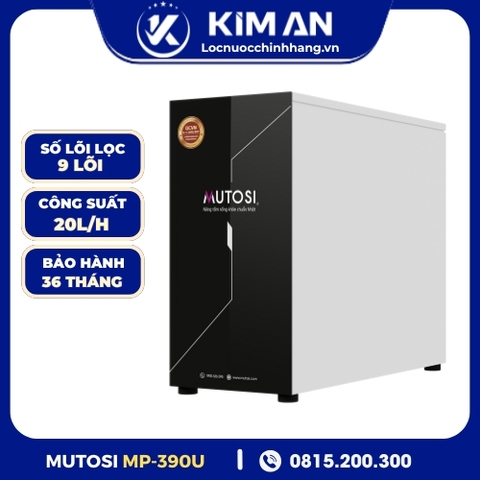 Máy lọc nước để gầm Tủ bếp 9 lõi Mutosi MP-390U