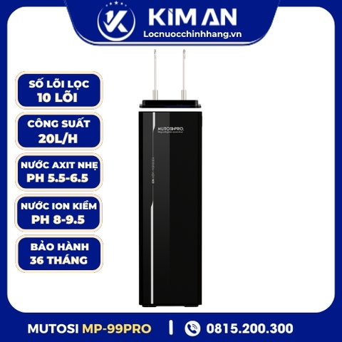 Máy Lọc Nước Điện Giải Ion Kiềm Hydrogen Mutosi MP-99PRO