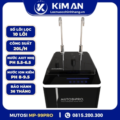 Máy Lọc Nước Điện Giải Ion Kiềm Hydrogen Mutosi MP-99PRO