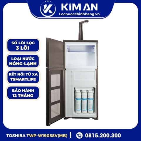 Máy Lọc Nước Hai Chế Độ Nóng -Lạnh Toshiba TWP-W1905SV(MB)