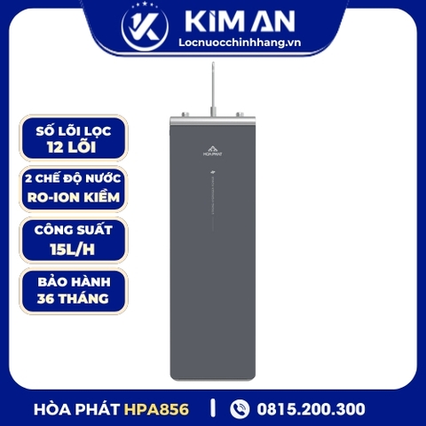 Máy lọc nước Hòa Phát Hydrogen ion kiềm RO HyperS HPA856