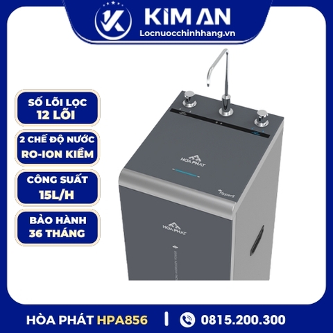 Máy lọc nước Hòa Phát Hydrogen ion kiềm RO HyperS HPA856