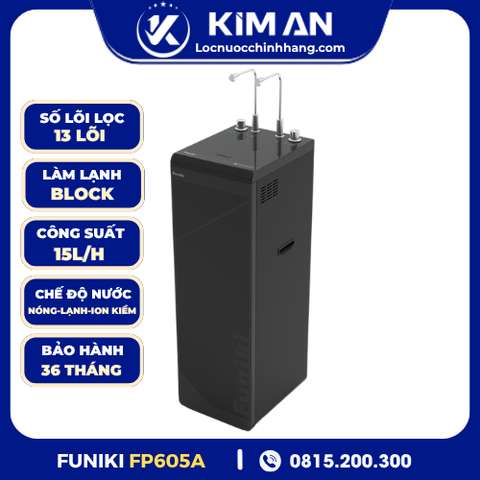 Máy Lọc Nước FUNIKI Nóng-Lạnh-Hydrogen Ion Kiềm FP605A