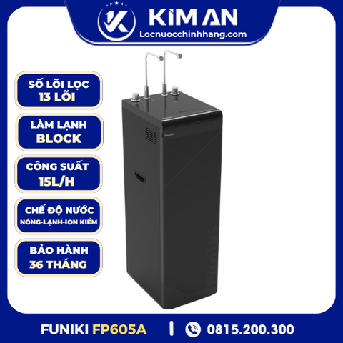 Máy Lọc Nước FUNIKI Nóng-Lạnh-Hydrogen Ion Kiềm FP605A