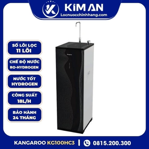 Máy Lọc Nước Kangaroo Hydrogen 11 Lõi Tủ Đứng KG100HC3