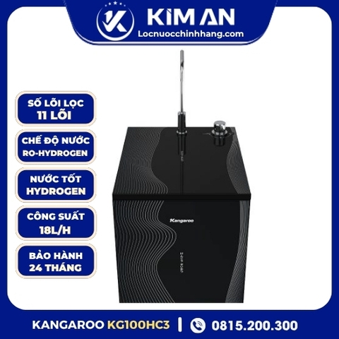 Máy Lọc Nước Kangaroo Hydrogen 11 Lõi Tủ Đứng KG100HC3