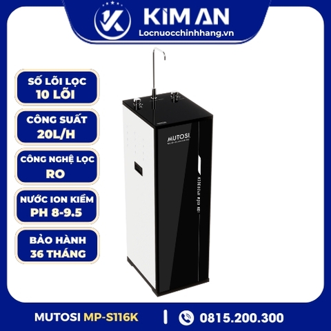 Máy lọc nước ion kiềm Hydrogen Mutosi MP-S116K
