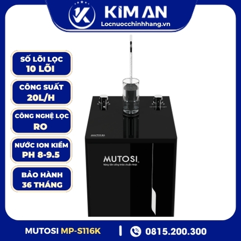 Máy lọc nước ion kiềm Hydrogen Mutosi MP-S116K