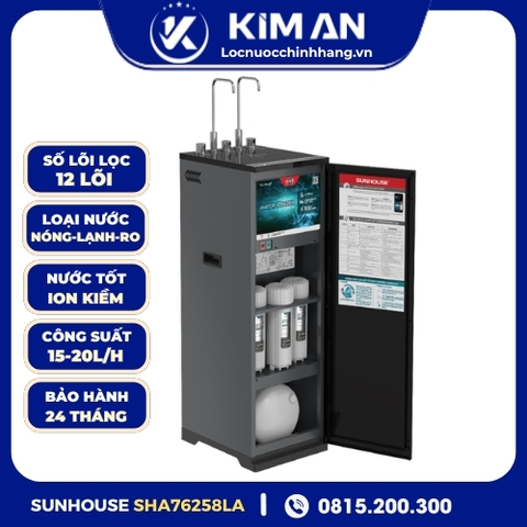 MÁY LỌC NƯỚC ION KIỀM HYDROGEN UltraX SUNHOUSE SHA76258LA