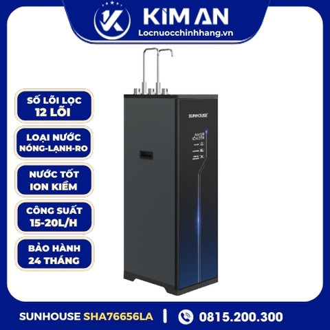 MÁY LỌC NƯỚC ION KIỀM HYDROGEN UltraX SUNHOUSE SHA76656LA