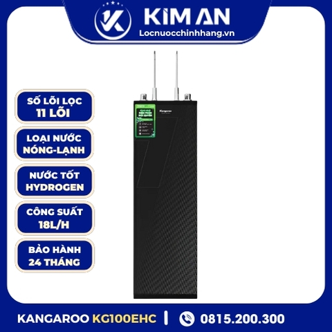 Máy lọc nước Kangaroo Hydrogen ion kiềm nóng lạnh KG100EHC