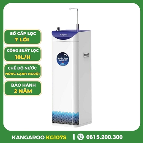 Máy lọc nước KANGAROO HYDROGEN Nóng Lạnh KG10A7S