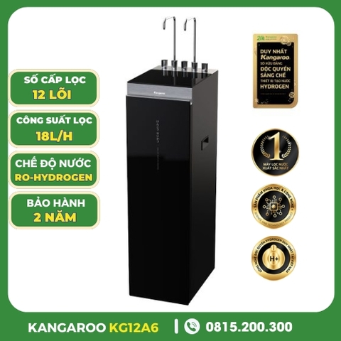 Máy lọc nước Kangaroo Hydrogen nóng lạnh KG12A6