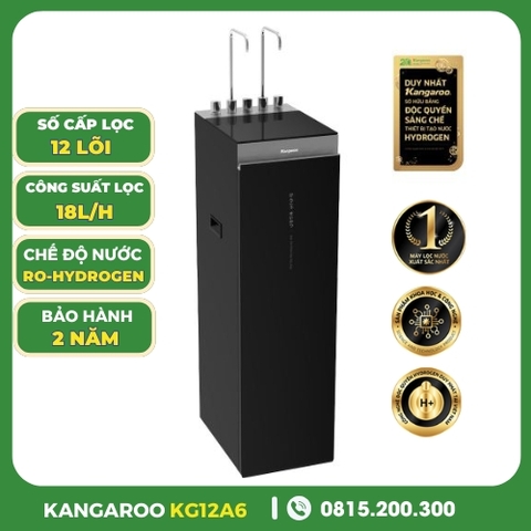 Máy lọc nước Kangaroo Hydrogen nóng lạnh KG12A6