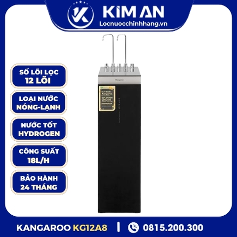 Máy lọc nước Kangaroo Hydrogen nóng lạnh KG12A8