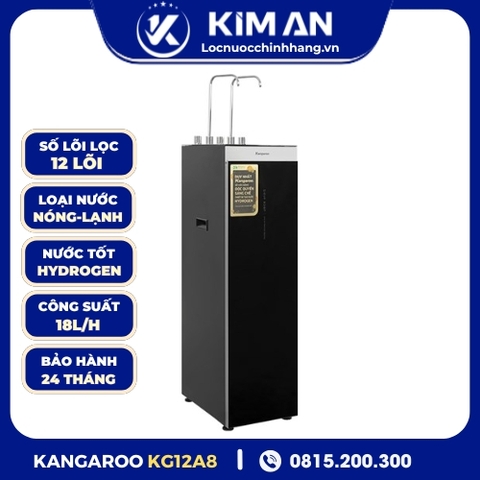 Máy lọc nước Kangaroo Hydrogen nóng lạnh KG12A8