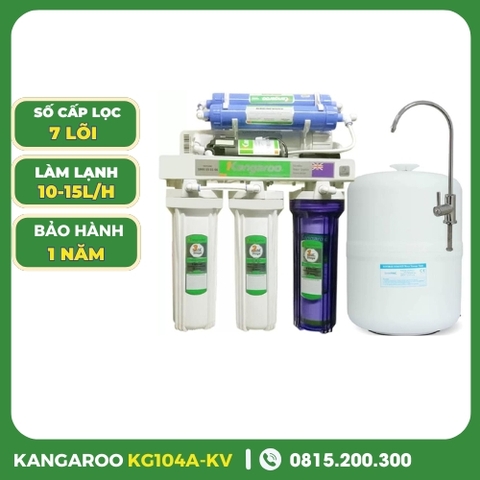 Máy Lọc Nước Kangaroo KG104A-KV Lắp Tủ Bếp