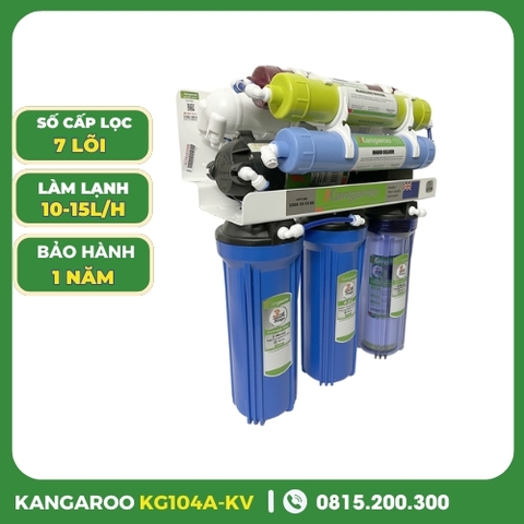Máy Lọc Nước Kangaroo KG104A-KV Lắp Tủ Bếp