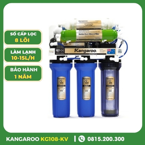 Máy lọc nước Kangaroo KG108A-KV Lắp Tủ Bếp