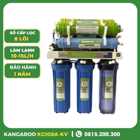 Máy lọc nước Kangaroo KG108A-KV Lắp Tủ Bếp