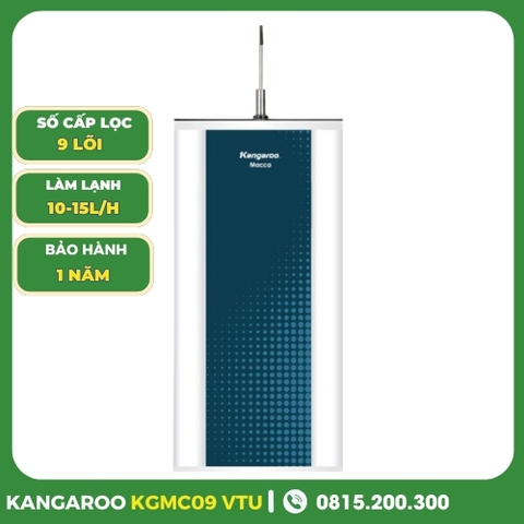Máy lọc nước Kangaroo Macca 9 cấp lọc KGMC09 vỏ tủ VTU