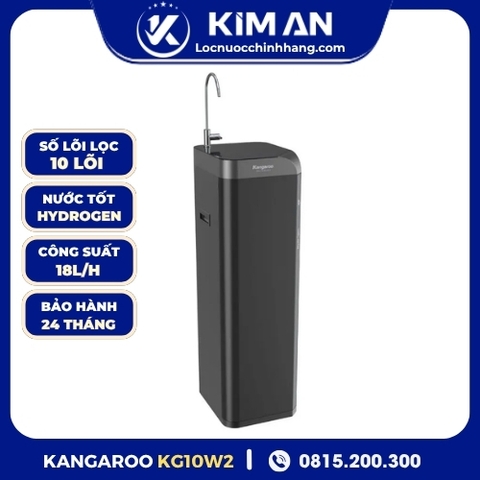 Máy Lọc Nước Kangaroo Tủ Đứng Hydrogen Waterfall KG10W2