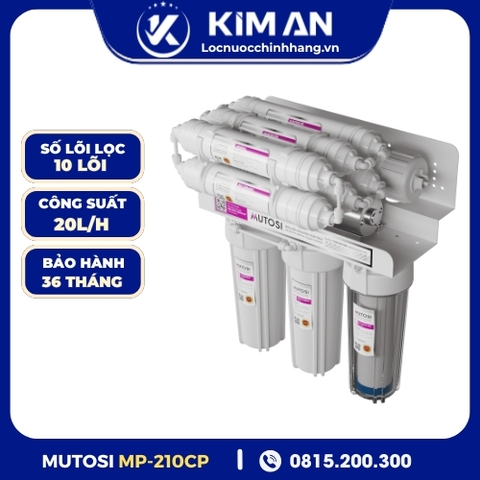 Máy lọc nước không tủ Mutosi MP-210CP (ĐMCL)