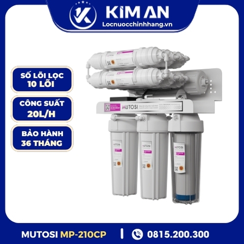 Máy lọc nước không tủ Mutosi MP-210CP (ĐMCL)