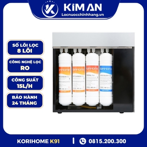 Máy lọc nước Korihome K-book K91