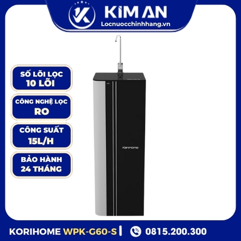 Máy lọc nước Korihome WPK-G60-S