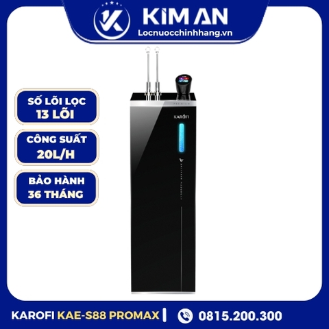 Máy Lọc Nước Hydro-ion Kiềm Karofi Nóng Lạnh KAE-S88 PROMAX