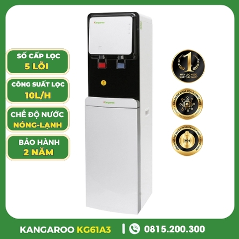 Máy lọc nước nóng lạnh Kangaroo KG61A3