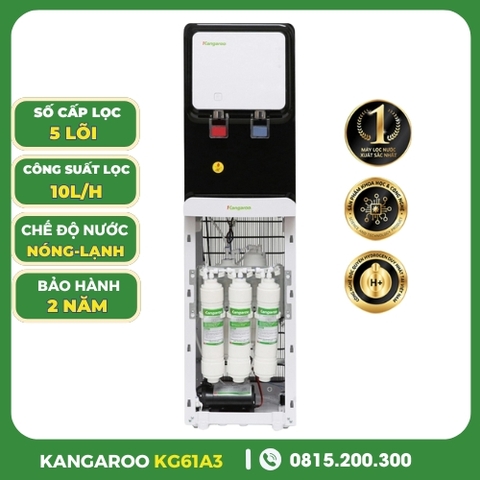 Máy lọc nước nóng lạnh Kangaroo KG61A3