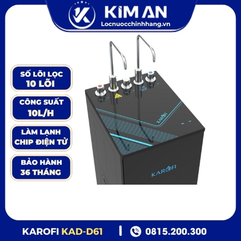 Máy lọc nước nóng lạnh Karofi KAD-D61