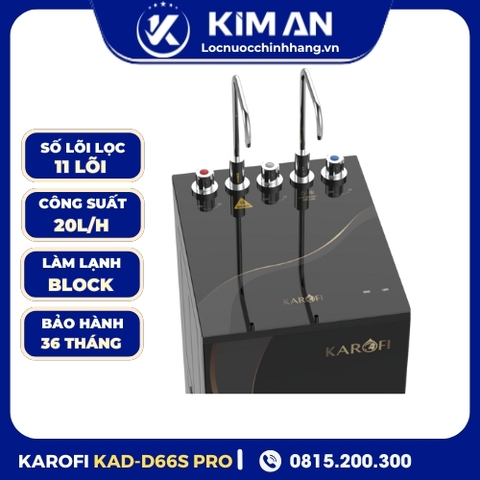 Máy Lọc Nước Karofi Nóng Lạnh KAD-D66S PRO
