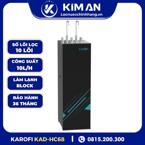 Máy lọc nước nóng lạnh Karofi KAD-HC68