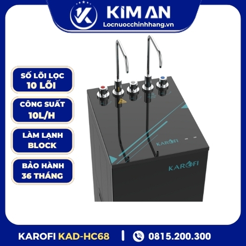 Máy lọc nước nóng lạnh Karofi KAD-HC68
