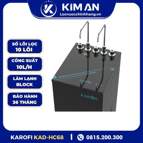 Máy lọc nước nóng lạnh Karofi KAD-HC68