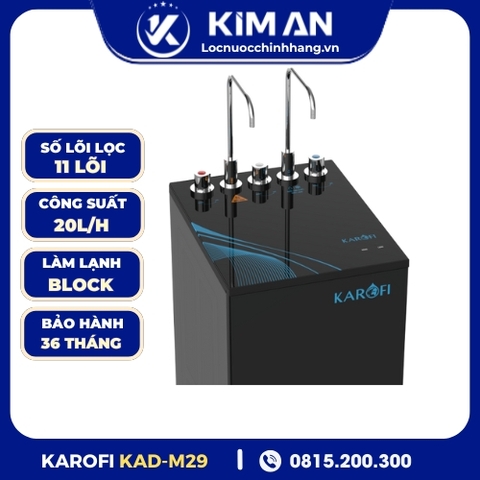Máy lọc nước nóng lạnh Karofi KAD-M29