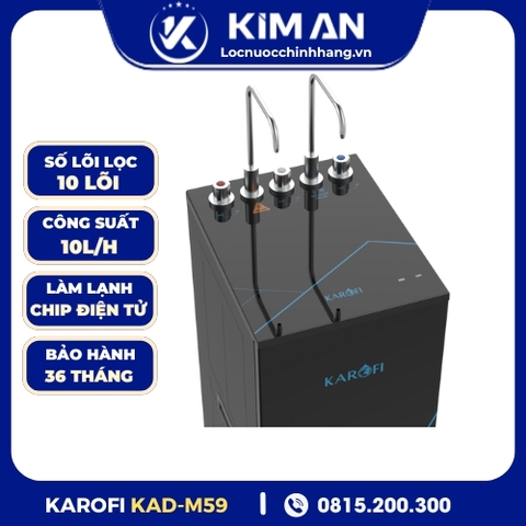 Máy lọc nước nóng lạnh Karofi KAD-M59