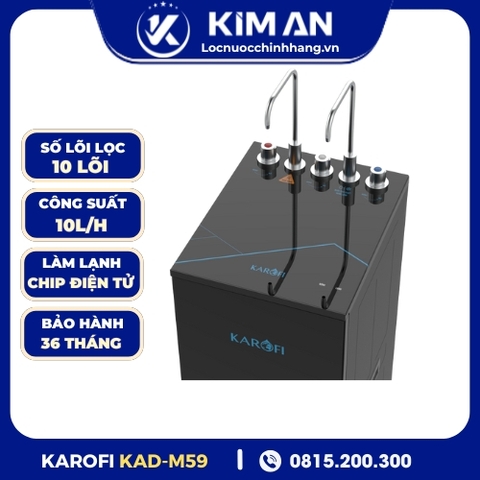 Máy lọc nước nóng lạnh Karofi KAD-M59
