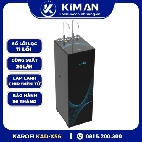 Máy lọc nước nóng lạnh Karofi KAD-X56