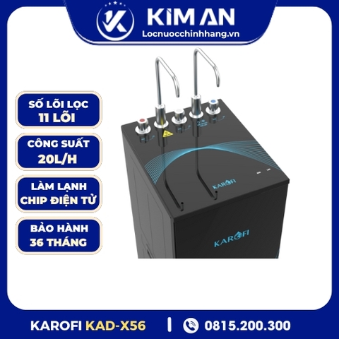 Máy lọc nước nóng lạnh Karofi KAD-X56