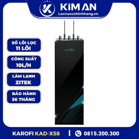 Máy lọc nước nóng lạnh Karofi KAD-X58