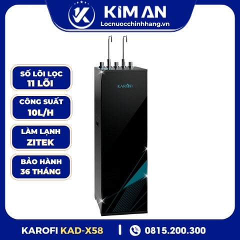 Máy lọc nước nóng lạnh Karofi KAD-X58