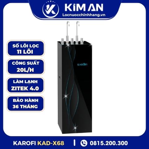 Máy lọc nước nóng lạnh Karofi KAD-X68