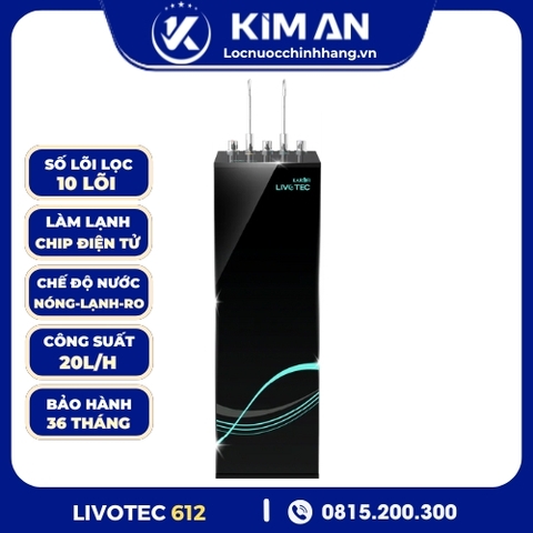Máy lọc nước nóng lạnh Livotec 612
