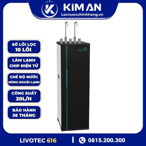 Máy lọc nước nóng lạnh Livotec 616