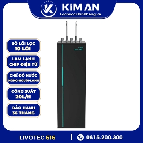 Máy lọc nước nóng lạnh Livotec 616